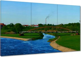 Festmények 120x80 Poznań Panoráma