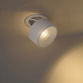 Modern beépíthető spotlámpa fehér GU10 50mm - Echo
