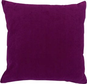 Dekoratív párnahuzat 40x40 Suedine -1224 Aubergine