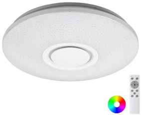 Rabalux 3509 - LED RGB fényerőszabályozható mennyezeti lámpa RODION LED/24W/230V + távirányító
