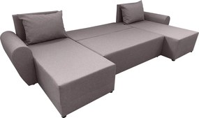 Univerzális ülőgarnitúra, szürkésbézs Taupe, DAKAR NEW U