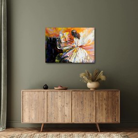 Kép - Egy nő zongorázása (70x50 cm)