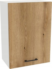 Konyhaszekrény felső 50/72 Capri korpusz fehér front tölgy Evoke