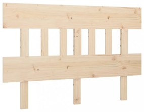 tömör fenyőfa ágyfejtámla 143,5x3x81 cm