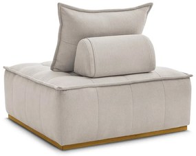 Bézs zsenília fotel Elisa – Bobochic Paris