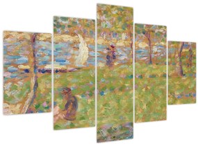 Kép - Georges Seurat, Study for "La Grande Jatte", reprodukciók (150x105 cm)