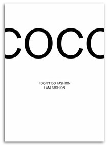 Gario Vászonkép Coco Chanel idézet Méret: 60 x 90 cm