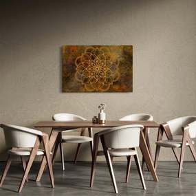 Kép - Az öröm mandala (90x60 cm)
