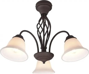 TRIO 601000324 RUSTICA Mennyezeti Csillár E27 IP20