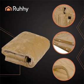 Fűtött elektromos takaró / pléd - Ruhhy