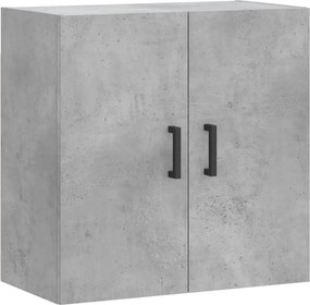 vidaXL betonszürke szerelt fa faliszekrény 60 x 31 x 60 cm