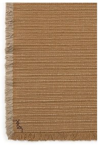 Okkersárga kézi szövésű pamut szőnyeg 200x300 cm Handloom – Lorena Canals