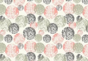 Fotótapéta Absztrakt pasztell kerekek modern design 400x280 +ragasztó