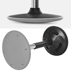Irodai szék, ergonomikus szék, 56-81 cm magasságban állítható, fekete
