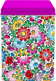 Népi Teásdoboz Opolei Minták Folkstar