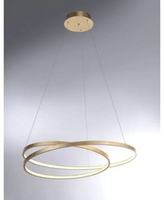 Paul Neuhaus 2474-12 - LED Dimmelhető csillár zsinóron ROMAN LED/40W/230V arany