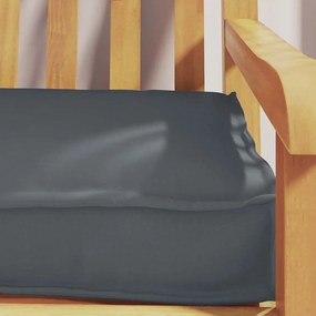 Raklap párna készlet 2 pcs Antracit 180 x 40 x 8 cm