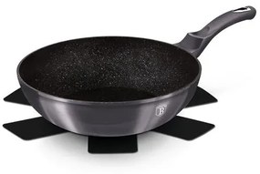 BerlingerHaus Wok (28 cm) Metallic Line Carbon Edition  BH/6900