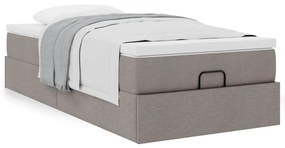 oszmán ágykeret matraccal tópszín 90x200cm szövet