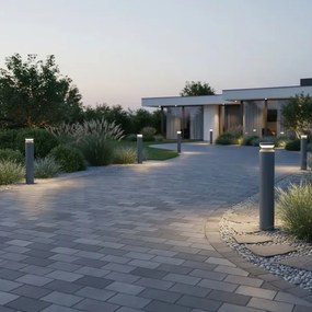 Ideal Lux - LED Kültéri lámpa BOEING LED/14W/230V átm. 70 cm IP65 antracit