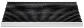 Kültéri tisztítószőnyeg alumínium körvonallal Outline 50 x 80 x 2,2 cm, fekete