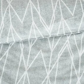 B.E.S. Petrovice Top Class Gray stripes krepp ágyneműhuzat, 140 x 200 cm, 70 x 90 cm, 70 x 90 cm