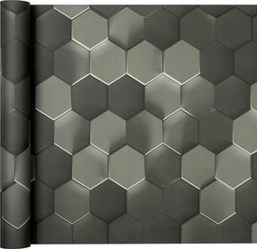 Hexagon 3D geometria tapéta