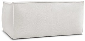 Fehér buklé kanapé 170 cm Giorgia – Bobochic Paris