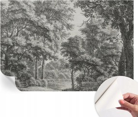 Fotótapéta Fali tapéta Hålószobåba és Nappaliba Erdei tåj 152x104 cm