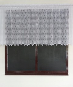 Mg Függöny 624/571 Fehér 400X90cm készre szerelve M-es alagúttal