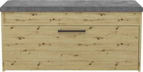 Parma cipőtároló pad, tölgy