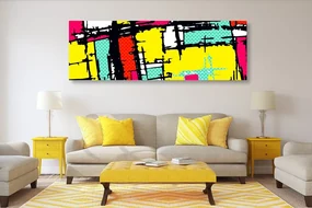 Kép fiatalos pop-art