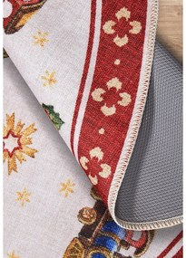 Piros kerek szőnyeg karácsonyi mintával ø 150 cm Red Christmas – Villeroy&amp;Boch