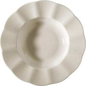 26 részes porcelán étkészlet krém