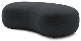 Sötétszürke buklé szövet lábtartó Saint-Germain – Bobochic Paris