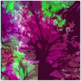 Poszterek 70x70 Absztrakt Fák Ősz