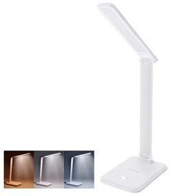 LED asztali lámpa Solight fehér WO64-W