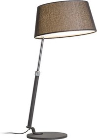 RENDL RITZY stolní černá chrom 230V LED E27 15W