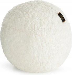 Bukla párna 09 fi24 cm krémszínű dekoratív gömb fotelhez