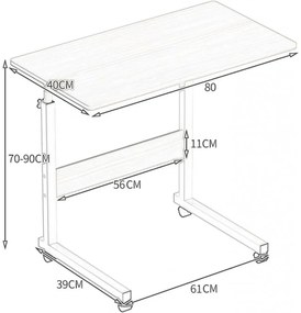 TABLET STL03WZ4 mobilasztal a tablet alatt