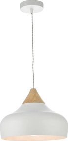 DAR LIGHTING GAU0102 GAUCHO Egyágú Függesztett Lámpa Fa E27 IP20