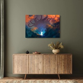 Kép - mágikus varázsló (90x60 cm)
