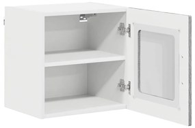 Fali konyhaszekrény 2 pcs Szürke Sonoma 40 x 31 x 40 cm Faanyag