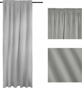 Kész függöny Sötétítő Függöny Blackout 140x250 Szürke Arctic