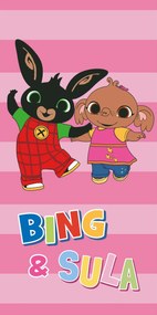 Bing Playing Together fürdőlepedő, strand törölköző 70x140cm