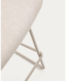 Bézs bárszék (ülésmagasság 76 cm) Zahara – Kave Home