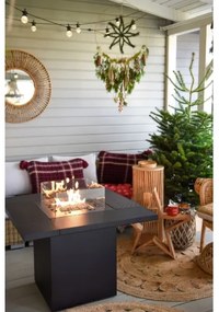 Planika Square Asztal GAS - Kültéri gáz kandalló 79,7x90 cm 10kW