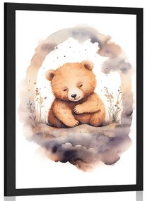Plakát álmodozó medve