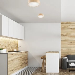 NATURAL mennyezeti lámpa 1xE27/60W/230V, 27 cm fenyő