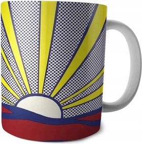 Roy Lichtenstein tájkép bögre